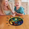 Cuteefun Wooden Puzzle for Adults, Unique Shaped Children's Animal Puzzle