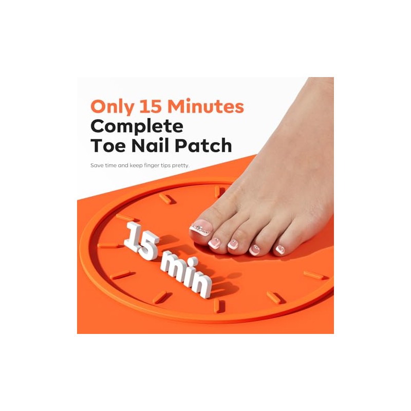 modelones Puntas De Uñas Postizas Cuadradas Cortas De Gel Suave,