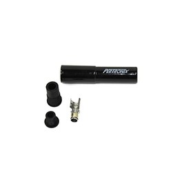 PerTronix 8562HT-1 Black Ceramic Spark Plug Boot Straight includes silicone plug and wire bushings, stainless steel spark plug terminal and high temp ceramic boot