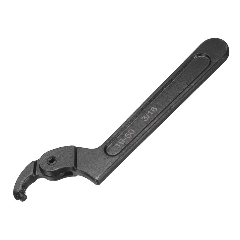 sourcing map C Hook Spanner Wrench, 3/4 to 2 inches