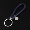 Dielianyi 1.5-inch Elastic Equestrian Belt Bit Buckle Leather Key Strap