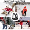Sled Harness Tire Pulling Harness Fitness Resistance Training Workout -Adjustable