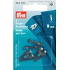 Prym Trouser and Skirt Hooks, Metal, Black, 12 mm