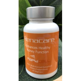 RAPID CELL THERAPY RENACARE 45 CAPS/Bottle, ENHANCES Healthy Kidney Function