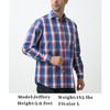 Double Pump Mens Button Down Shirts Cotton Long Sleeve Shirts