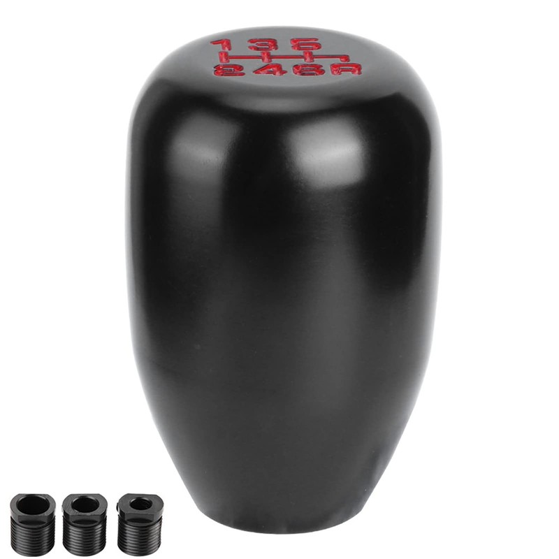 EBTOOLS 6 Speed Gear Shift Knob Universal for Most Cars