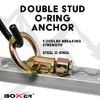 Boxer L Track Fitting Double Stud O Ring – L