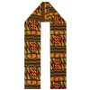 African Kente Pattern Kufi Men Hat and Kente African Print