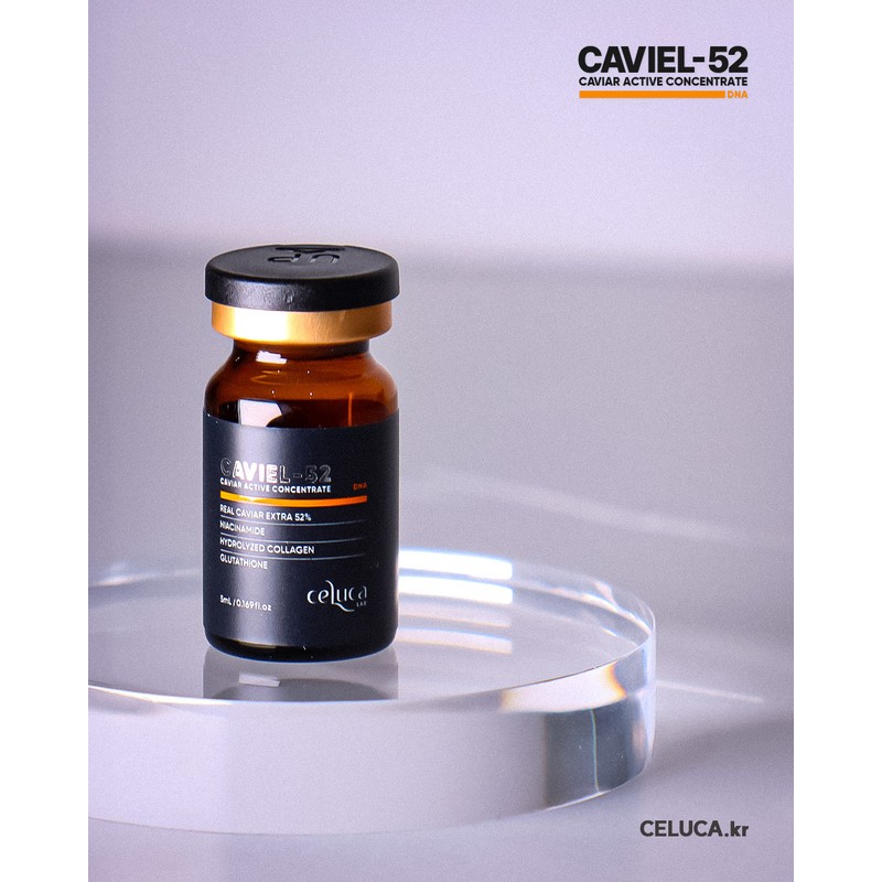 Seluka Celuka Caviel-52 Caviar Highly Concentrated Ampoule 5mlx8ea Skin whitening