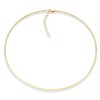 Miabella 18K Gold Over 925 Sterling Silver Italian 2mm or