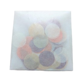 PaperLane 60 Square Mini (65mm x 65mm) Glassine Paper Peel and Seal Envelopes | Semi-Transparent | Perfect for Wax Melt Sample Packaging | Biodegradable and Recyclable