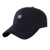Buzz Selection CAP752 Men's Hat, Cap, Logo, Black, White, Stylish,