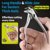 EBEWANLI Long Handled Toenail Clippers, Extended Long Toenail Clippers for
