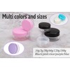 3 Gram Containers With Lids, Tiny Sample Jars for Cosmetics,