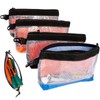 4Pcs Clear Tool Pouch Waterproof Oxford Cloth Small Tool Bag