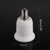 yueton Pack of 8 E12 Candelabra Screw to E26 /