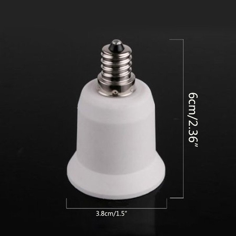 yueton Pack of 8 E12 Candelabra Screw to E26 /