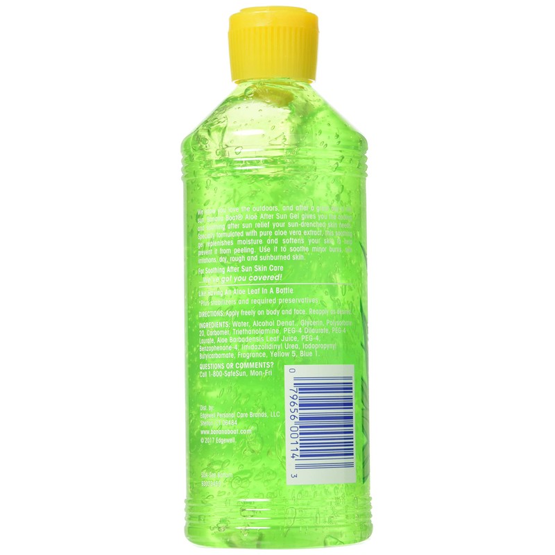 Banana Boat Aloe After Sun Gel for Radiate Health