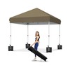 KYBOL 10x10ft Pop Up Canopy Tent,Portable Shelter Canopy for Outdoor
