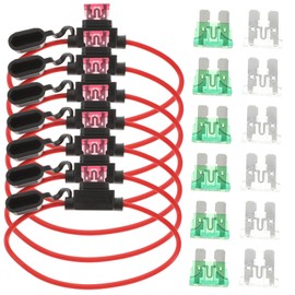 ABOOFAN 1 Set Inline Fuse Holder Adapter for Automotive Use Fuse Tap for Car Truck Rv Boat Circuit Protection