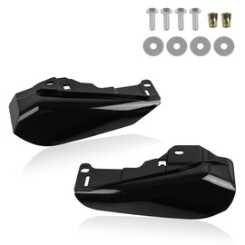 LOOBOR Mid Frame Air Deflector Heat Shields Deflector Replacement for Harley CVO Road Glide FLTRXSE Street Glide FLHXSE 2023 2024 2025(Vivid Black)