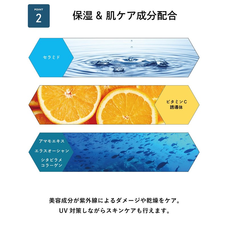 BILD [Shine Prevention Set] UV Gel, Face Powder, Non-stick, Oil