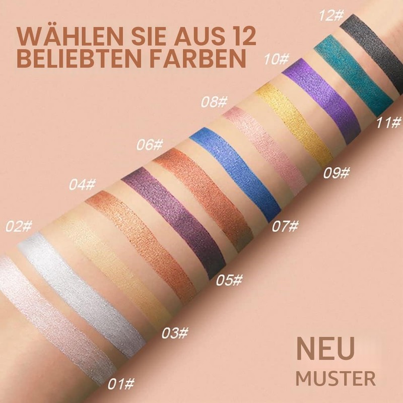 Sitovely 12 Colours Waterproof Matte Eyeshadow Pen Set with Sharpener,