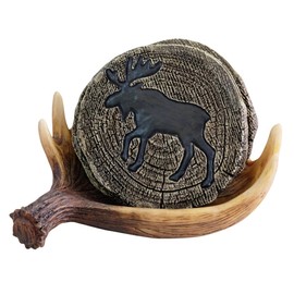 LL Home Moose Coasters