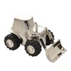 Bambino Front Loading Digger Silver Plated Money Box Savings Bank