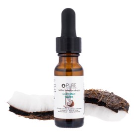 Pure Inventions - Coconut Water Infusion Drops - Drink & Water Infuser - Naturally Occurring Electrolytes - No Sugars, Calories or Artificial Sweeteners - Deluxe Travel Size - 12 Servings - 0.34 oz