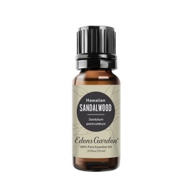 Edens Garden Sandalwood- Hawaiian Essential Oil- 100% Pure Premium Grade, Undiluted, Natural, Therapeutic, Aromatherapy, The Best for Diffuser, Skin, Face, Kid Safe 10 ml (.33 fl oz)