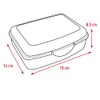 NERTHUS FIH 921 Children's Safari Lunch Box Lightweight and Easy