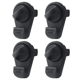 APPERFiT Mini Tie Downs w/Hooks 4PCS Compatible with 2005-2022 Toyota Tacoma, 2007-2022 Toyota Tundra Replaces PT278-00160 PT278-35075 PT785-35051