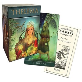 Tarot Cards, Divination Telling, 78 Cards, Cerema, Tarot Japanese Booklet "Pocket Manual" Included