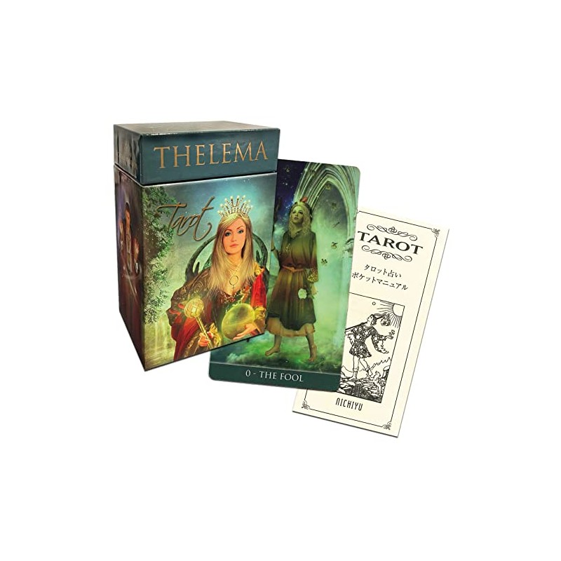 Tarot Cards, Divination Telling, 78 Cards, Cerema, Tarot Japanese Booklet
