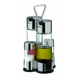 Tescoma Tischset, Silber/Schwarz, 21 x 15.5 x 12 cm