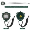 Luminous Stopwatch - Sports Stopwatch Timer with Clock Calendar Alarm,