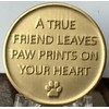 RecoveryChip Dog Memorial Always Remembered Forever Loved - Paw Prints