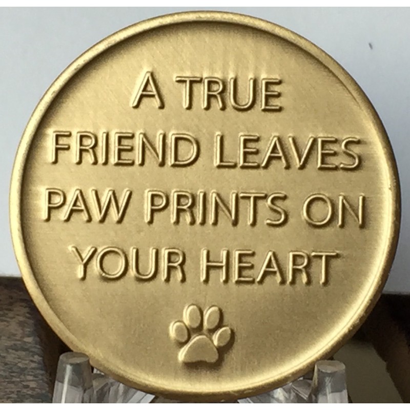 RecoveryChip Dog Memorial Always Remembered Forever Loved - Paw Prints