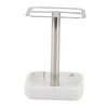 Rustproof Stainless Steel Toothbrush Holder with 3 Slots for Bathroom