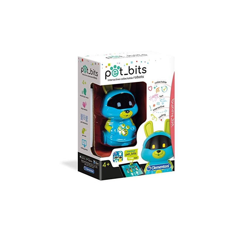Clementoni - Bunny Bit (Portuguese Version) Robot and Programming, Multi-Colour