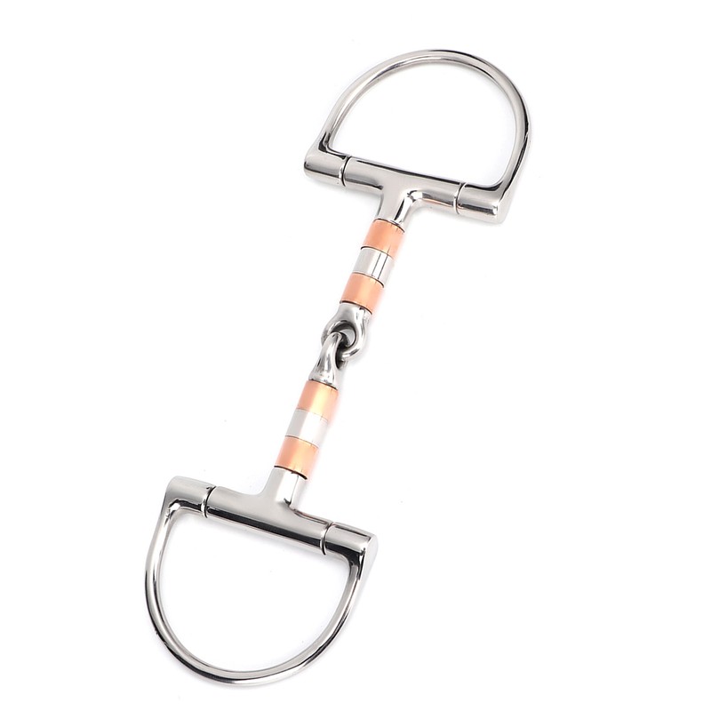 Stainless Steel Dee Bit Snaffle Horse Tool Accessories Mouth with