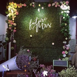 Future Mrs Wooden Wedding Sign - Engagement party, premarital bachelor party,Bridal Shower Decor, Engagement Party Decoration,Rustic Wood Sign for Bride, Wedding Wall Art theme party photo booth