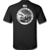 Gadsden and Culpeper Rebellion to Tyrants T-Shirt -Black - 2XL