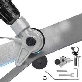 Sheet Metal Cutter,YIHANGYE Electric Drill Sheet Metal Cutter,Upgradedmetal Cutter For Drill,Electric Drill Plate Cutter For Cutting Iron Copper Aluminum Steel,Universal for Various Electric Drills