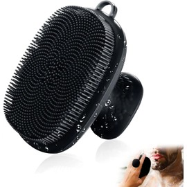 Face Scrubber, Silicone Face Scrubber for Men, Facial Cleansing Brush Silicone Face Wash Brush Manual Waterproof Cleansing Skin Care Face Brushes for Cleansing and Exfoliating