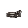 Redbridge Men's Genuine Leather Belt with Rivets, brown