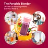 Asani Portable Mini Blender for Shakes and Smoothies, USB Rechargeable,