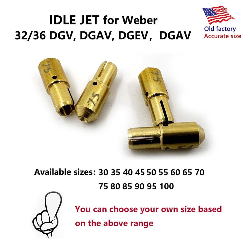 Jetting Kit For Weber 32/36 DGV DGEV DGAV DGES DGAS
