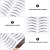 NOLITOY Sets Simple Step Eyebrow Kit Create Eyebrows Fast Transfer